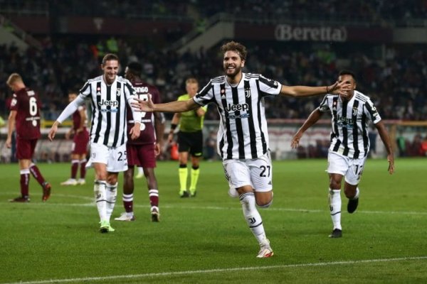 Juventus se quedó con un agónico triunfo en el derby de Turín