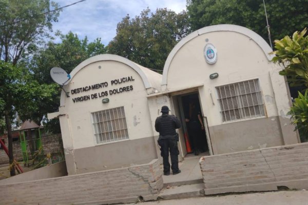 Delincuentes atacaron la base del GIR en el barrio Virgen de los Dolores