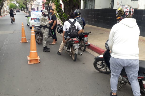 Operativos en la Ciudad: Demorados y motos secuestradas