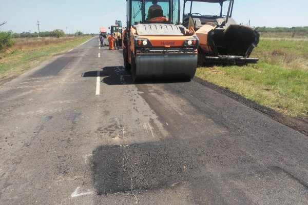 Nación avanza en la recuperación de la Ruta 11, entre Chaco y Formosa