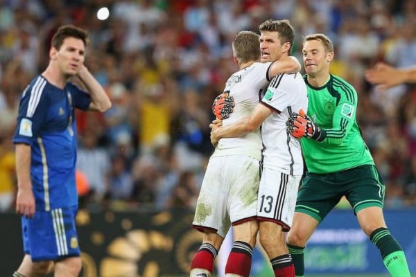 Müller recordó la final de Brasil 2014: 