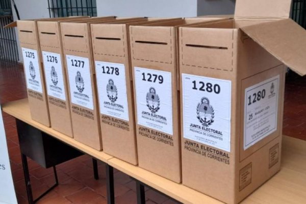 Mariano I. Loza: Entregan las urnas para el desempate de mañana