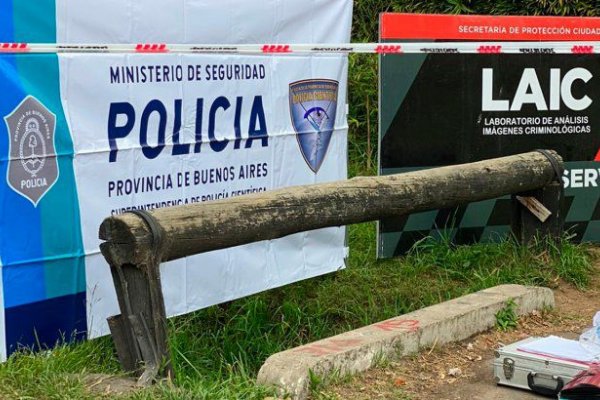 Detuvieron a un hombre que mató a su pareja y dejó el cuerpo en una zanja de El Talar