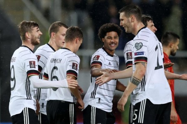 Alemania goleó a Macedonia del Norte y clasificó al Mundial de Qatar 2022