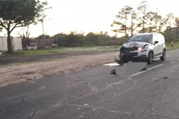 Corrientes: Motociclista murió tras ser embestido en Ruta 5