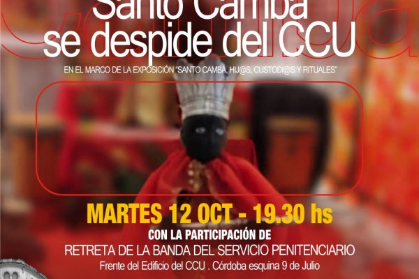 La muestra Santo Cambá se despide del CCU