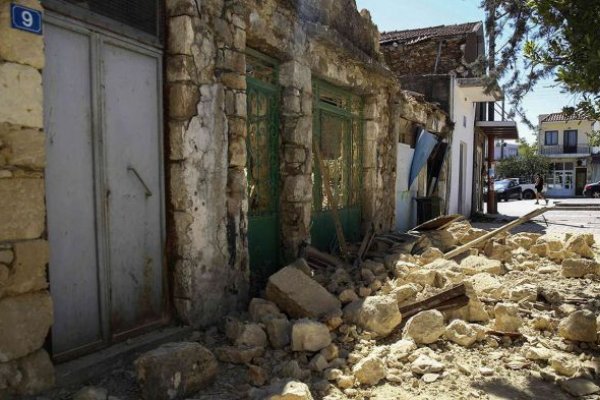 Un sismo de 6,3 grados causó pánico en una isla de Grecia