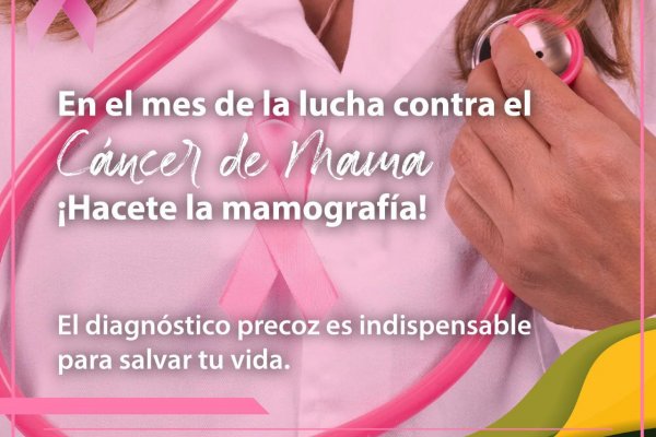 Salud continúa con acciones para la prevención y detección temprana del Cáncer de Mama