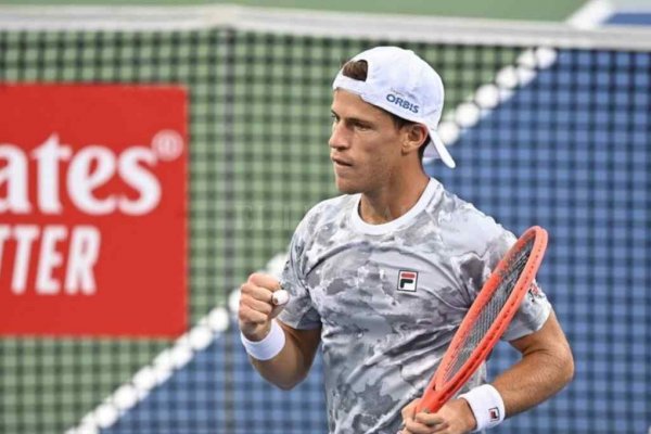 Diego Schwartzman se lució ante Casper Ruud y accedió a los cuartos de final