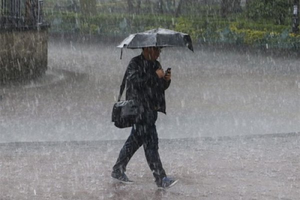 Alerta naranja por tormentas fuentes para Corrientes