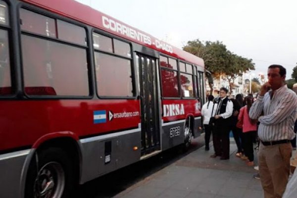 Desde hoy aumenta el boleto del colectivo Chaco-Corrientes