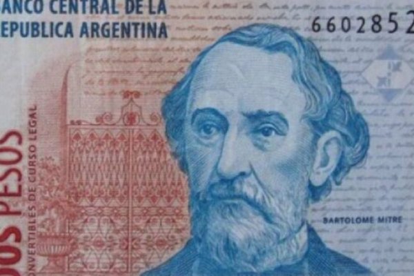 Los billetes de 2 pesos se venden a 70 euros