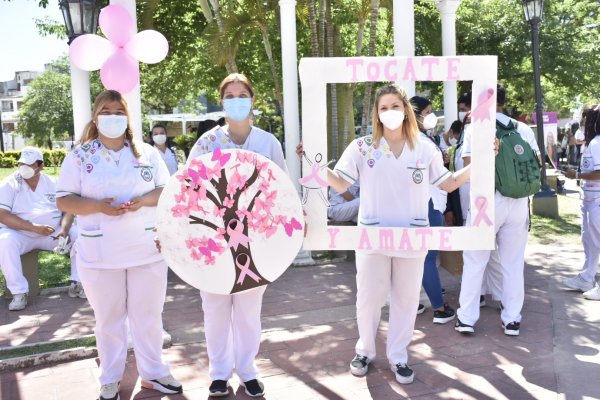 Con eje en la prevención, Salud concientizó sobre el Cáncer de Mama