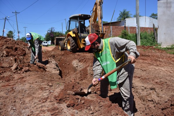 Cloacas sociales para 40 familias del 17 de Agosto