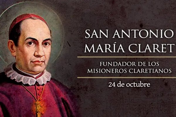 La Iglesia Católica celebra hoy a San Antonio María Claret, fundador de los Misioneros Claretianos