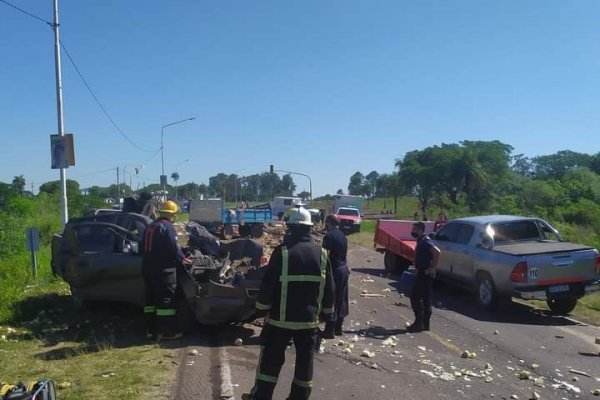 Dos muertos tras un siniestro vial por Ruta Provincial 27