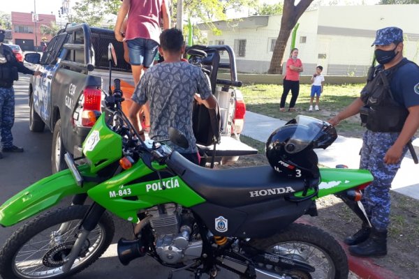 Cinco demorados durante los operativos de prevención en Capital