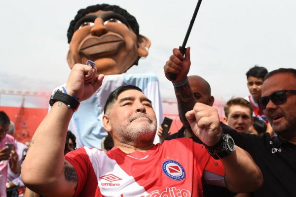 Argentinos Juniors homenajeará a Maradona en el día de su cumpleaños