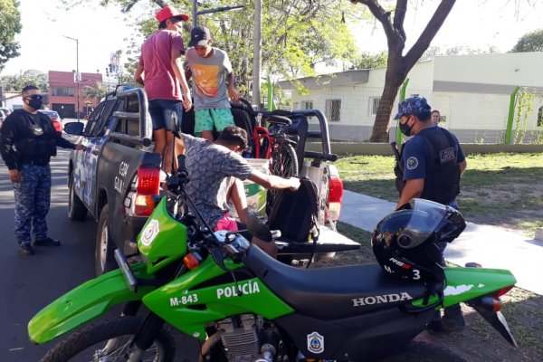 Operativos: Demoraron a 11 personas y secuestraron 7 motos