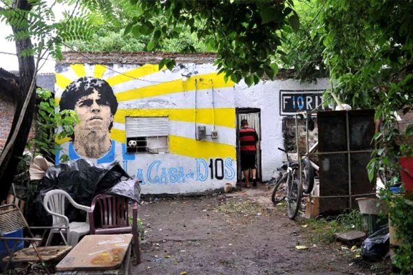 La casa natal de Maradona, en Villa Fiorito, fue declarada lugar histórico nacional