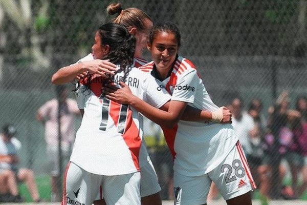 River también lidera en el fútbol femenino