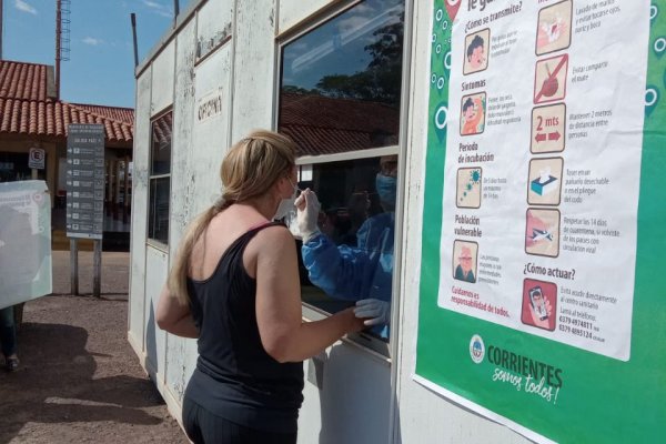 Aplican el protocolo sanitario en la frontera de Paso de los Libres-Uruguayana