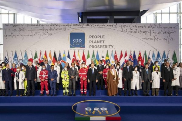 Los líderes del G20 acordaron un impuesto global del 15% a las multinacionales