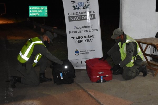 Corrientes: Viajaba en ómnibus con 24 kilos de marihuana en su equipaje