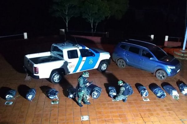 Misiones: decomisan un cargamento de casi 4.500 kilos de droga