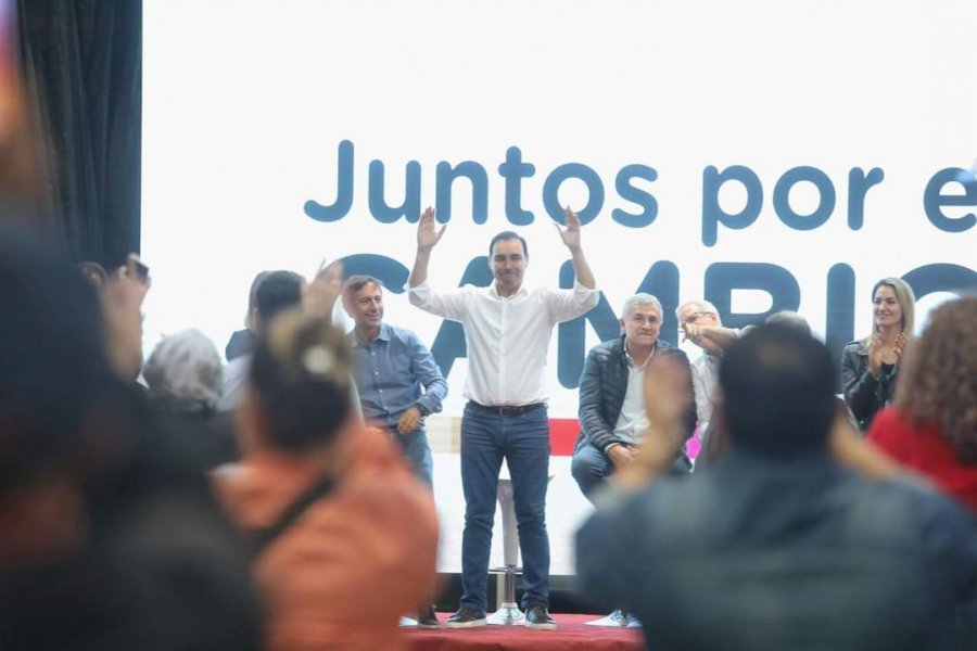 Valdés con su par de Jujuy Gerardo Morales Compartieron el cierre de Campaña en Reconquista