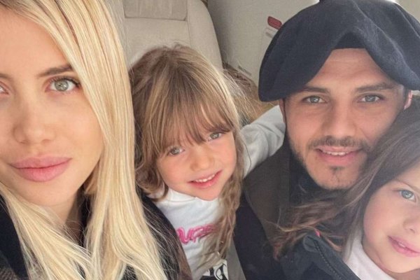 ¿Renace el amor? Mauro Icardi publicó una foto familiar junto a Wanda Nara y sus dos hijas