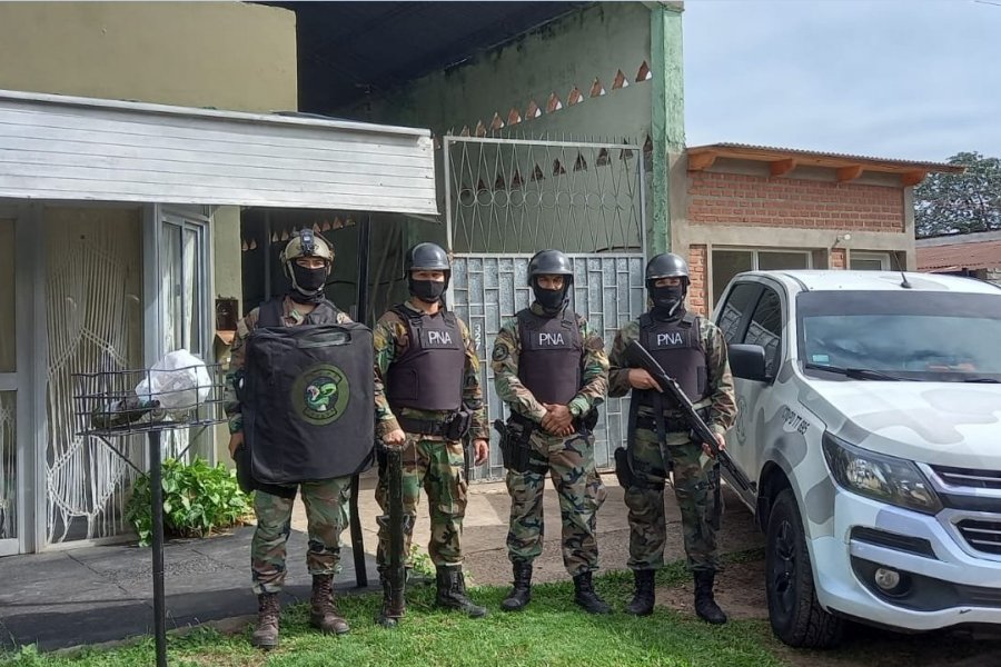 Narcotráfico en Corrientes: Allanamientos y detenidos en procedimientos