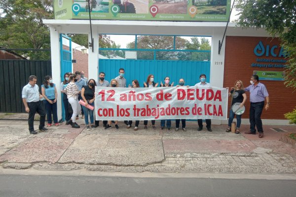 Corrientes: Paro en el ICAA por mejoras salariales
