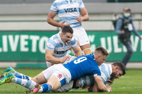 Los Pumas vencieron a Italia en Treviso