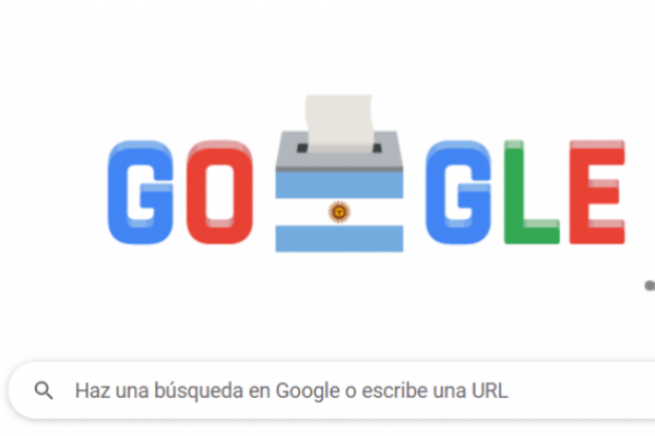 Empezaron las elecciones en todo el país y Google se suma con una imagen especial