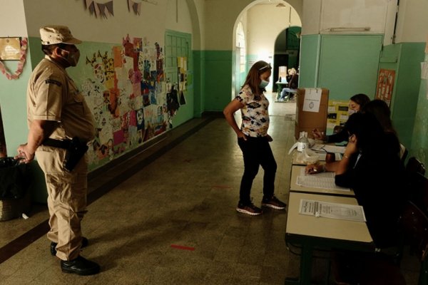 Ya votó el 60% del padrón y la participación de los votantes es superior con respecto a las PASO