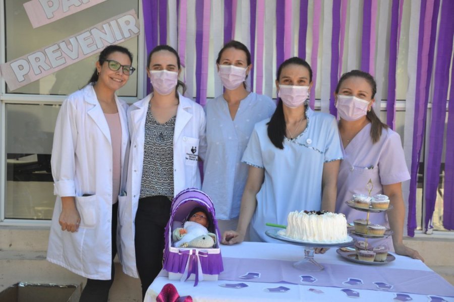 Con actividades en el hospital Materno Neonatal inició la Semana del Prematuro