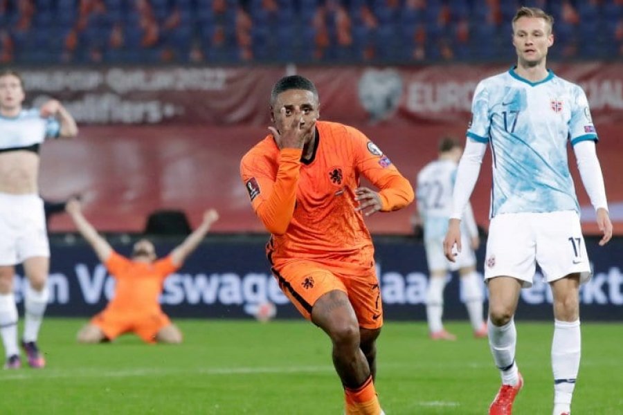 Países Bajos venció a Noruega y se clasificó al Mundial de Qatar 2022