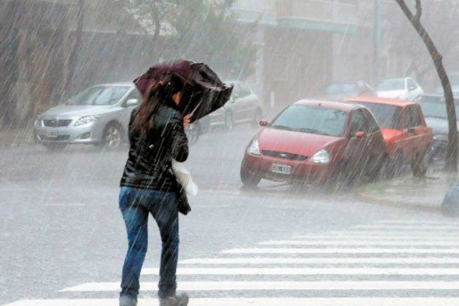 En lo que va de abril ya llovió más de 150 milímetros en Corrientes