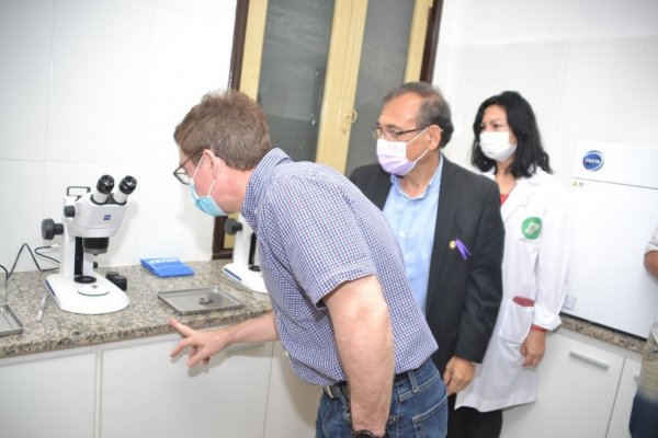 Inauguraron el primer Laboratorio Entomológico