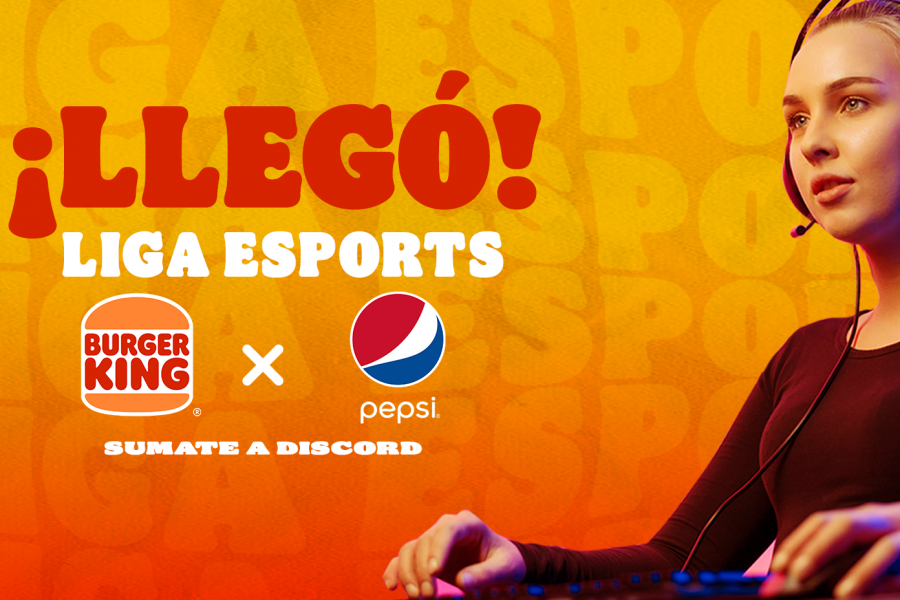 Burger King y Pepsi crean una liga de eSports en Argentina