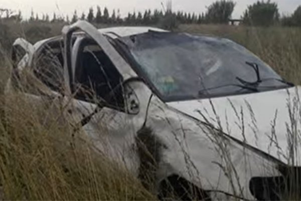 Cinco muertos al volcar un automóvil en la autovía 2, a la altura de Chascomús