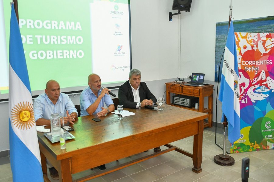 Provincia presentó el programa de fortalecimiento de gestión local Turismo y Gobierno