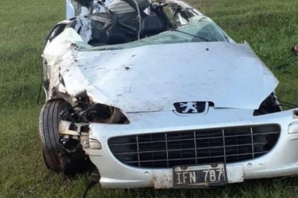 Misiones: Un muerto y un herido grave en accidente en la ruta 14