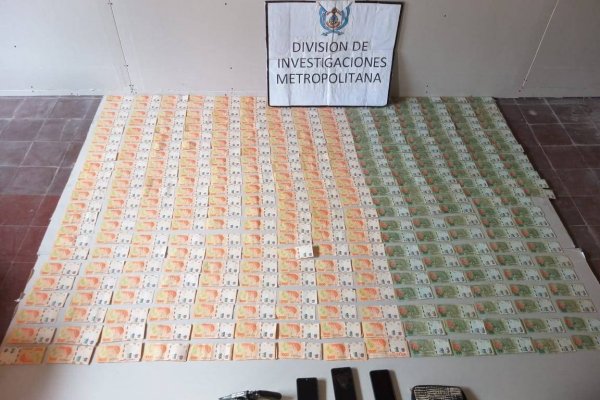 Recuperaron $600.000 y detuvieron a un hombre en Corrientes