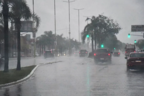 En marzo, cayeron más de 130 milímetros de lluvia en Corrientes