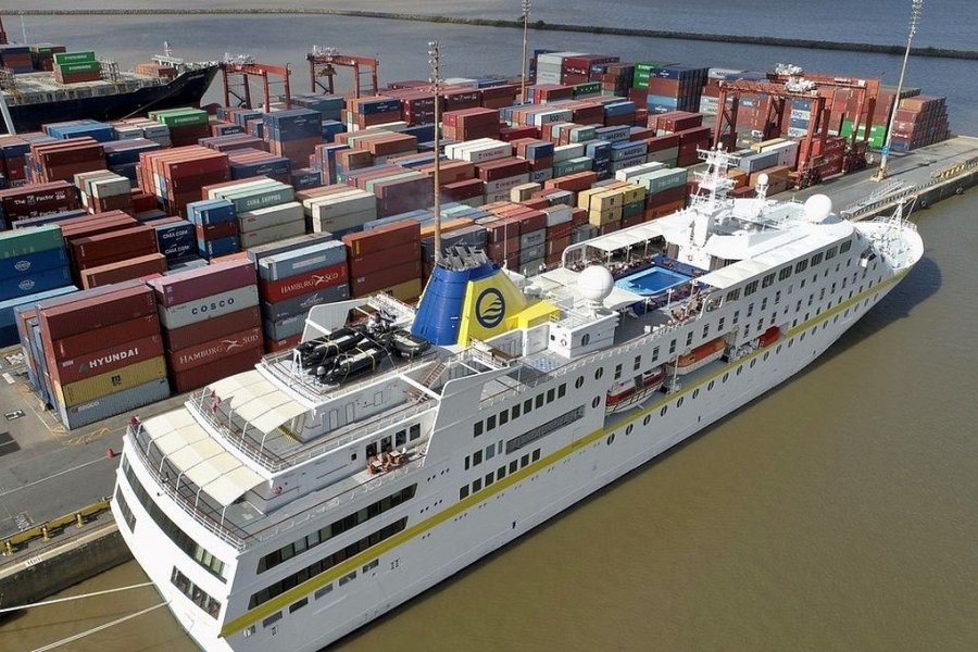 Aislaron a todas las personas del crucero Hamburg por un nuevo caso positivo en COVID