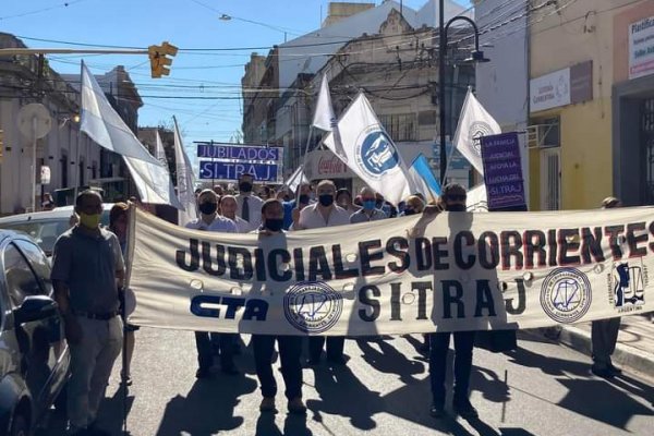 Salarios: Nueva movilización de los trabajadores judiciales