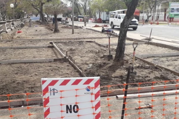 Remodelación de la costanera General San Martín: La primera etapa llegó a un 50%