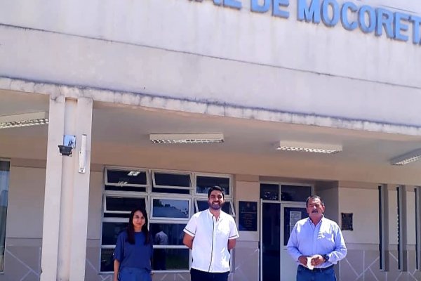 Entregaron un grupo electrógeno al hospital de Mocoretá